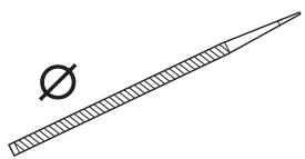 HUSQVARNA 323P4 - Généralités concernant l'affutage des dents - 6