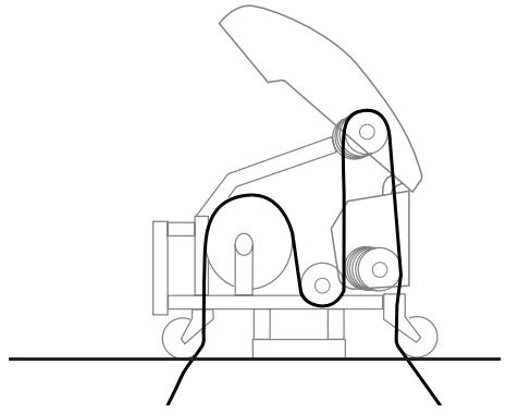 HUSQVARNA CS 2512 - Threading the wire - 4