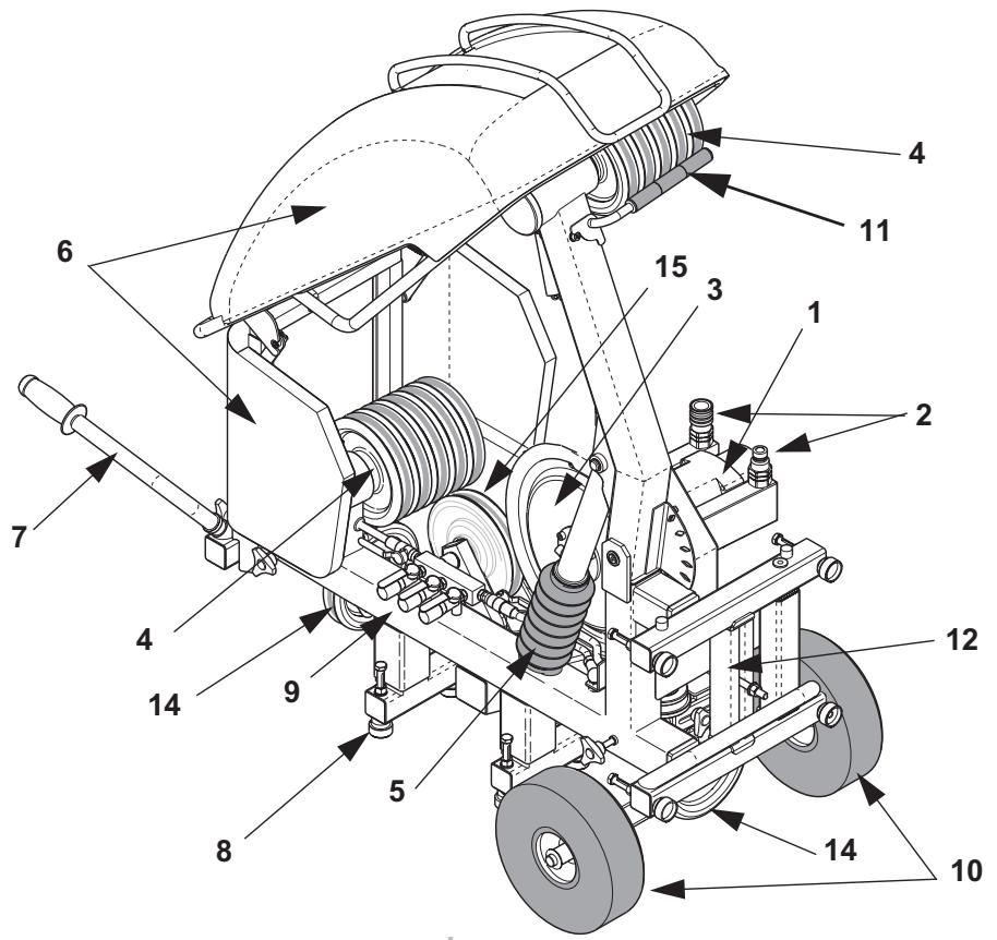 HUSQVARNA CS 2512 - Como se chama - 1