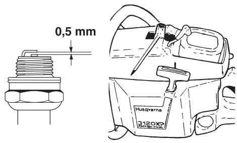 HUSQVARNA 3120XP - Bougie - 2