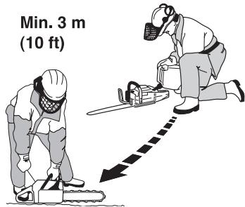 HUSQVARNA 3120XP - Sécurité carburant - 3