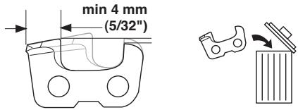 min 4 mm (5/32")