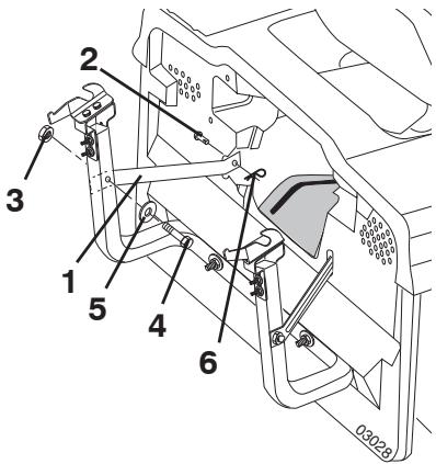 HUSQVARNA CTH 182T - Assemblage des composants du collecteur - 3