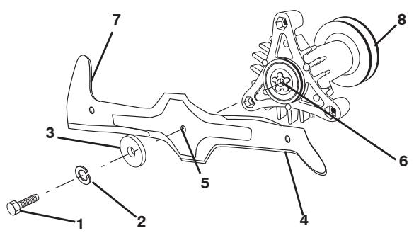 HUSQVARNA CTH 182T - FR Lame avec orifice de fixation central (étoile à six branches): - 1