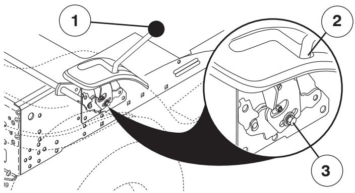 HUSQVARNA CTH 182T - TRANSAXLE MOTION CONTROL LEVER NEUTRAL ADJUSTMENT - 1