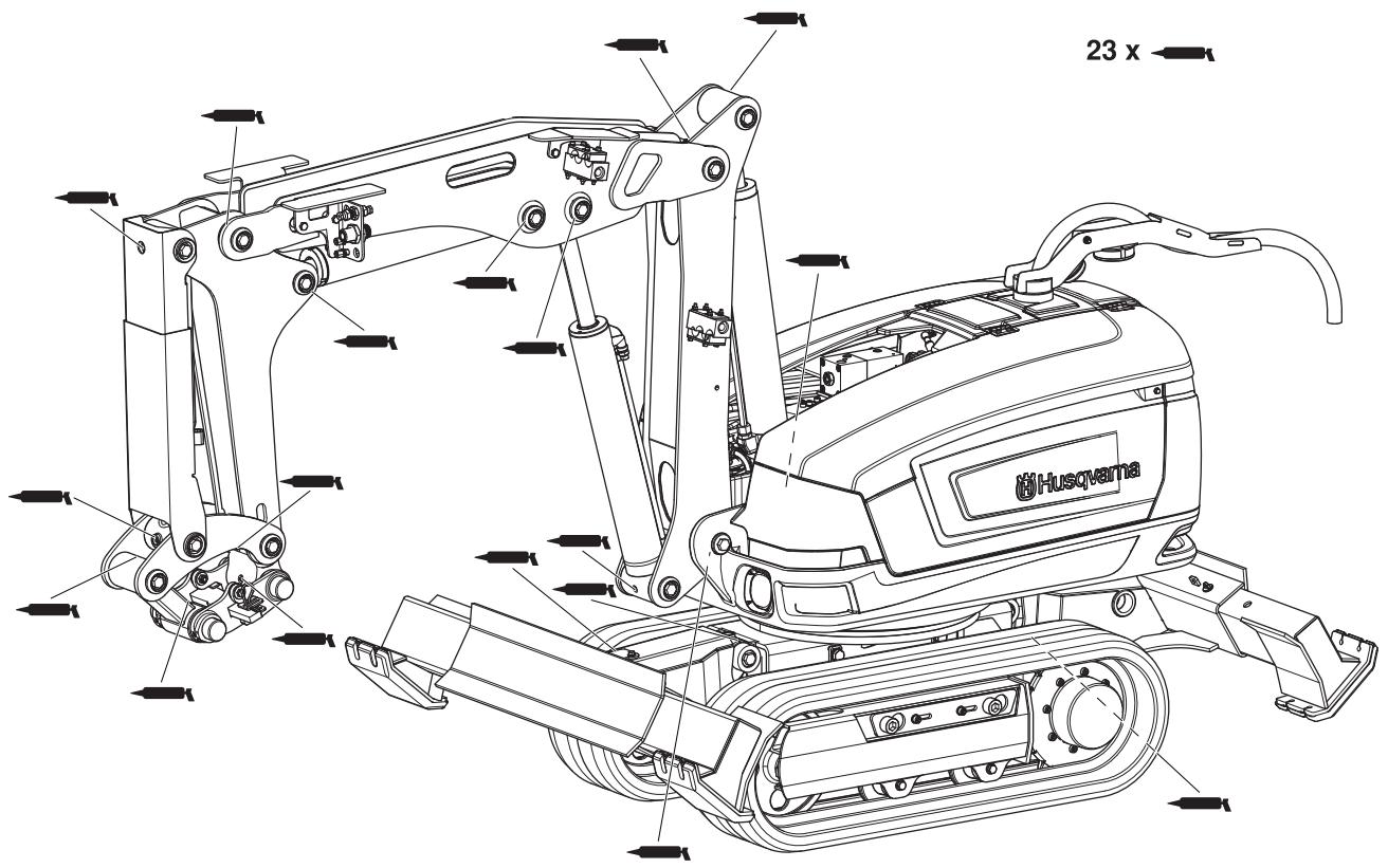 HUSQVARNA DXR 250 - Remplacement - 1