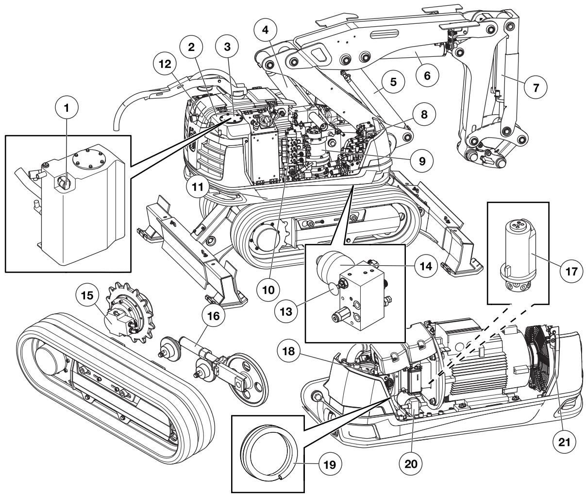HUSQVARNA DXR 250 - Refroidisseur - 1