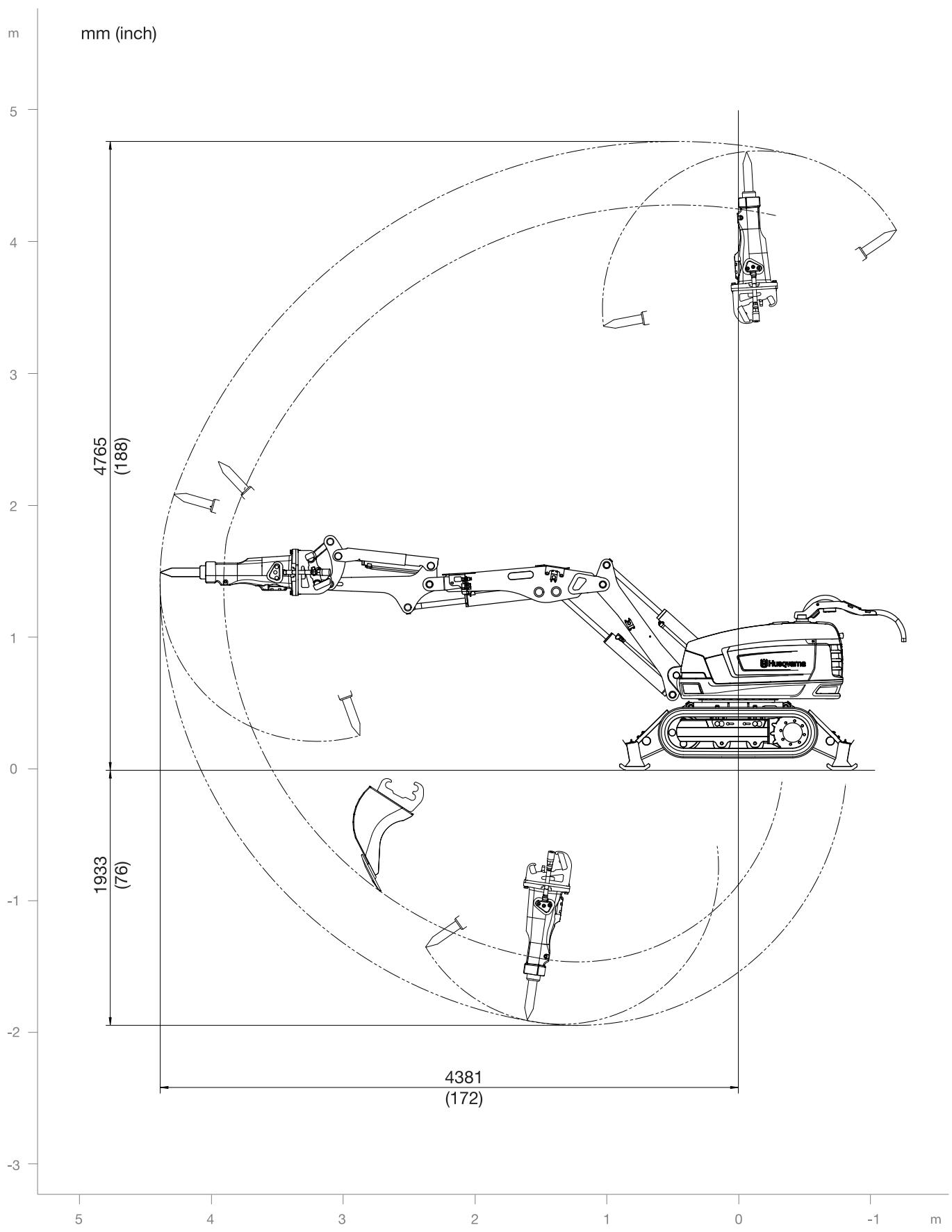 HUSQVARNA DXR 250 - CARACTÉRISTIQUES TECHNIQUES - 1