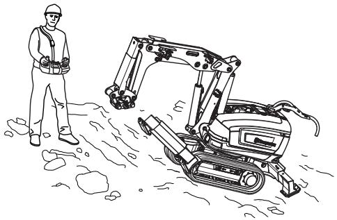 HUSQVARNA DXR 250 - Sécurité du personnel - 2