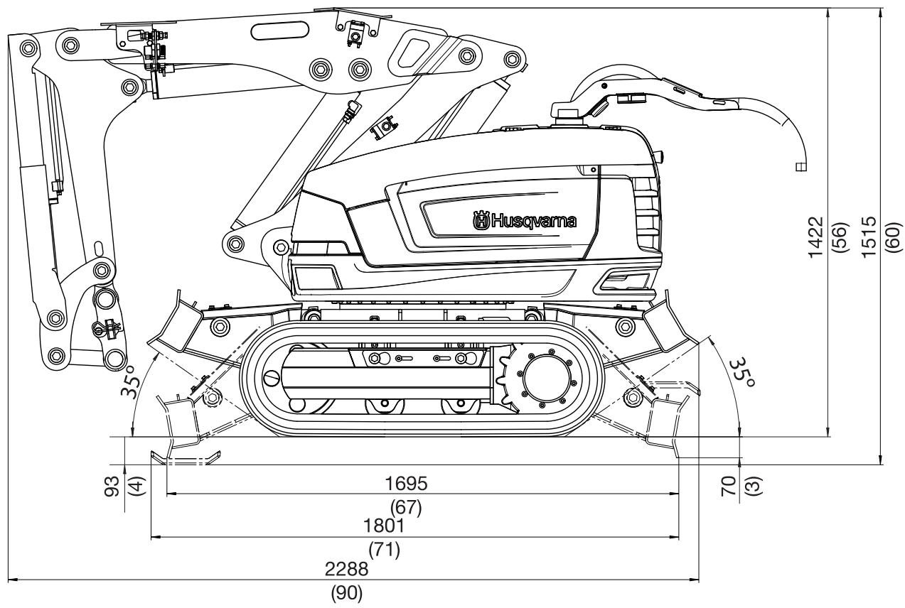 HUSQVARNA DXR 250 - CARACTÉRISTIQUES TECHNIQUES - 2