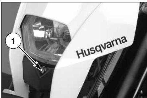 HUSQVARNA HVA TE TC SMR 510 2010 - ADJUSTMENT OF HEADLIGHT (TE- SMR) - 2