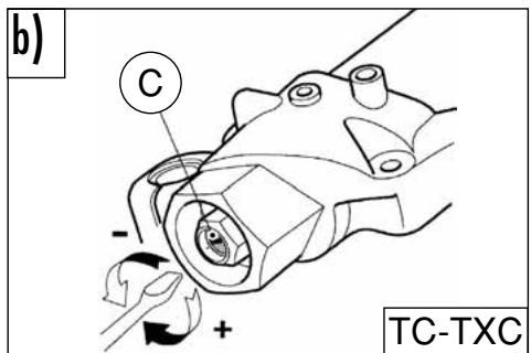 HUSQVARNA HVA TE TC SMR 510 2010 - ADJUSTING THE COMPRESSION FORK (TC 450; TXC 450-510; TE 310-450-510) - 2