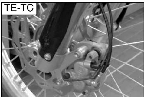 HUSQVARNA HVA TE TC SMR 510 2010 - BRAKE DISC WEAR - 2