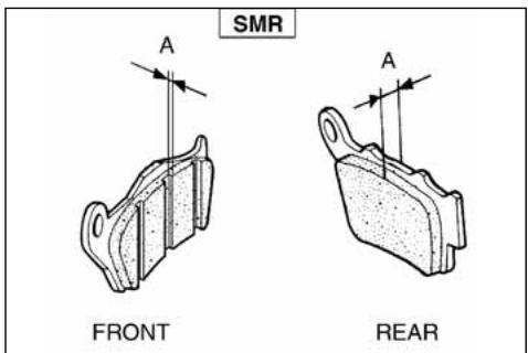 HUSQVARNA HVA TE TC SMR 510 2010 - PADS WEAR (SMR) - 5