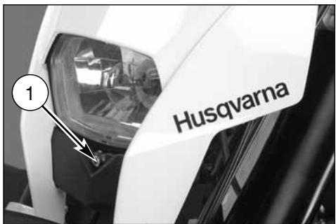 HUSQVARNA HVA TE TC SMR 510 2010 - EINSTELLUNG VORDERER SCHEINWERFER (TE- SMR) - 2