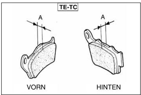 HUSQVARNA HVA TE TC SMR 510 2010 - VERSCHLEISSBREMSBELAEGE (SMR) - 2