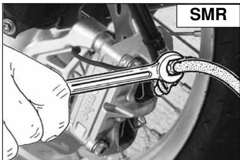 HUSQVARNA HVA TE TC SMR 510 2010 - FRONT BRAKING SYSTEM BLEEDING (SMR) - 4