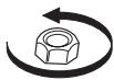 HUSQVARNA J-HANDLE - Transportpositie, J-handvat - 3