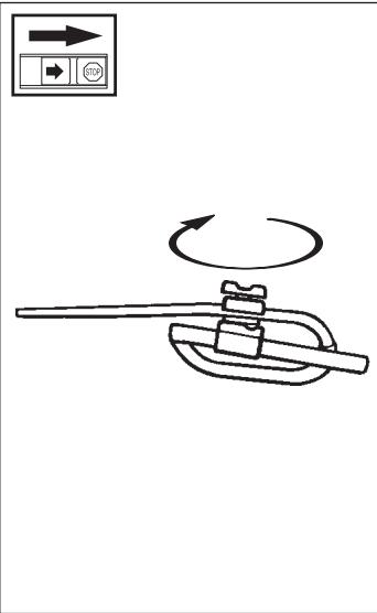 HUSQVARNA J-HANDLE - Transportstellung, J-Handgriff - 1