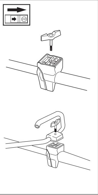 HUSQVARNA J-HANDLE - Assembling the J-handle - 2