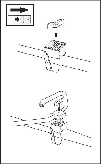 HUSQVARNA J-HANDLE - Montering af J-håndtag - 2