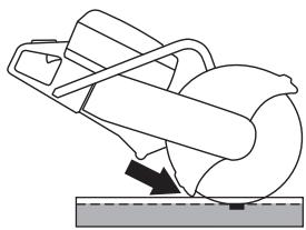 HUSQVARNA K 970 - Protection du disque découvert - 1