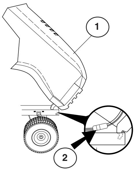 HUSQVARNA LTH135 - Engine hood - 1