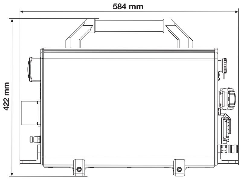 HUSQVARNA PP 440 HF - Dimensions - 1