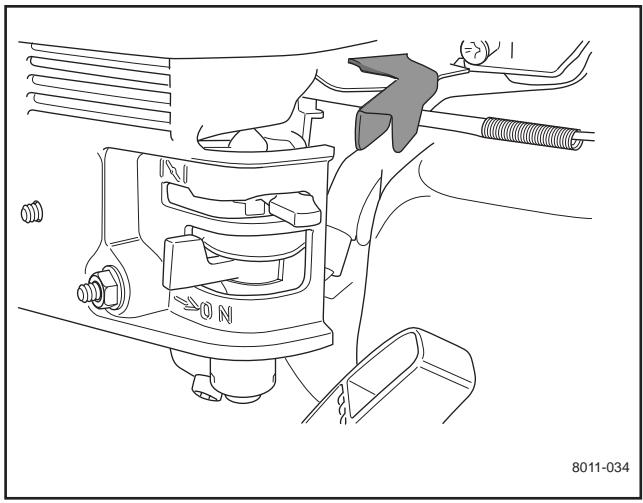 HUSQVARNA SG13 - Commande d'accélération - 1