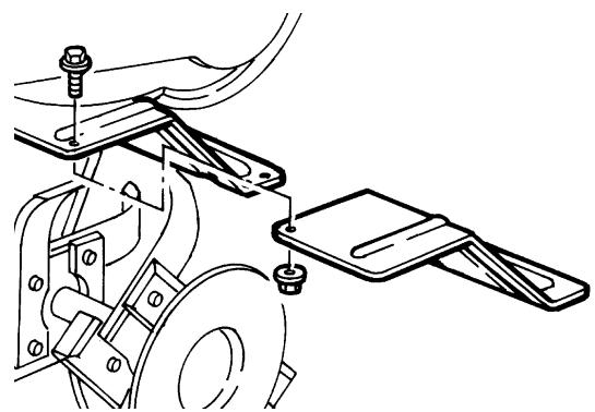 HUSQVARNA T 50R - Montage des carters de protection - 4