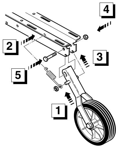 HUSQVARNA T 50R - Montage des carters de protection - 2