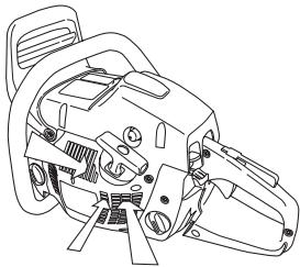 HUSQVARNA 460 RANCHER - Centrifugaal reinigen "Air Injection" - 1