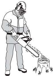 HUSQVARNA 460 RANCHER - Controle van de kettingsmering - 1