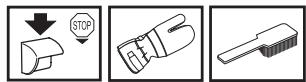 HUSQVARNA 345 - Protection de la main droite - 1