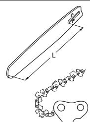 HUSQVARNA 345 - Combinaisons guide-chaîne et chaîne - 6