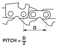 HUSQVARNA 345 - Combinaisons guide-chaîne et chaîne - 1