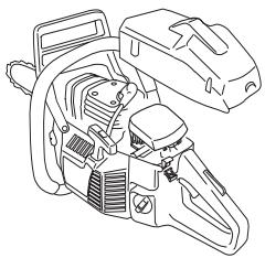 HUSQVARNA 345 - Remplacement d'un ressort de rappel rompu - 5