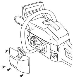 HUSQVARNA 345 - Remplacement d'une corde de lanceur rompue ou usée - 2