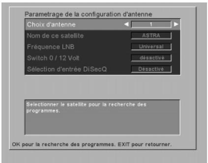 NOKIA 9600S - Paramétrage de l'antenne - 1