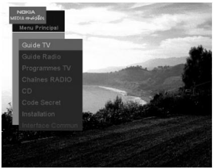NOKIA 9600S - Sous-menus du menu principal - 1