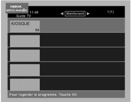 NOKIA 9600S - Le guide TV et le guide radio - 1