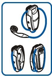 NOKIA WIRELESS AUDIO CLIP-ON HEADSET HS-3W - Utiliser le kit oreillette - 3