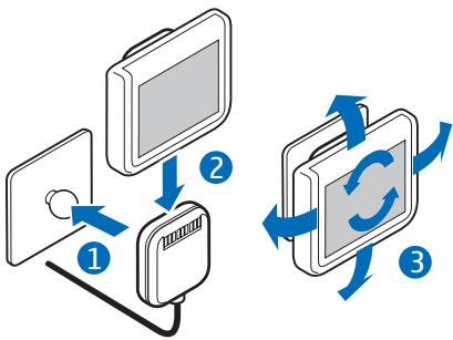 NOKIA CAR KIT CK-600 - Fixer I'ecran au support ou à la plaque - 2
