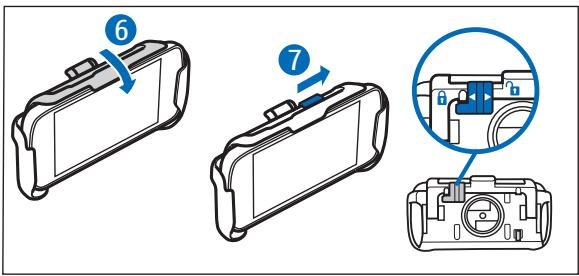 NOKIA MOBILE HOLDER CR-116 - Fixation facile pour support Nokia HH-20 et CR-116/117 - 4