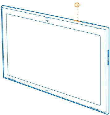 NOKIA LUMIA 2520 - Mettre votre tablette sous ou hors tension - 1