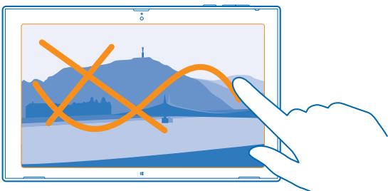 NOKIA LUMIA 2520 - Créer un mot de passerie image - 1