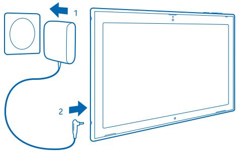 NOKIA LUMIA 2520 - Charger vous tablette - 1