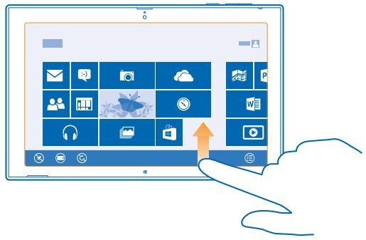 NOKIA LUMIA 2520 - Voir plus d'options - 1