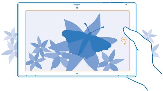 NOKIA LUMIA 2520 - Prendre une photo - 1