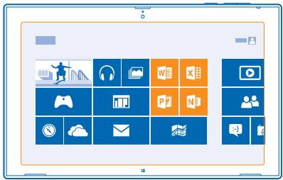 NOKIA LUMIA 2520 - Bureau - 1